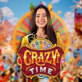 Play the Crazy Time slot by Evolution on Glorion Casino