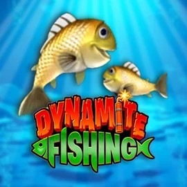 Dynamite Fishing slot logo by Inspired Gaming at Glorion Casino