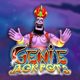 Genie Jackpots slot visual from Blueprint Gaming available on glorion-norway.com