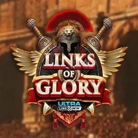 Links of Glory slot logo by Slingshot Studios at Glorion Casino