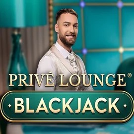 Privé Lounge Blackjack slot logo by Pragmatic Play at Glorion Casino