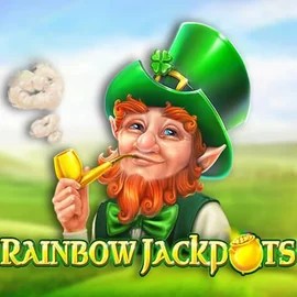 Rainbow Jackpots by Red Tiger Gaming, showcased at glorion-norway.com – game logo
