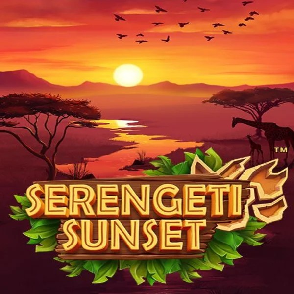 Serengeti Sunset slot logo by Skywind Group at Glorion Casino